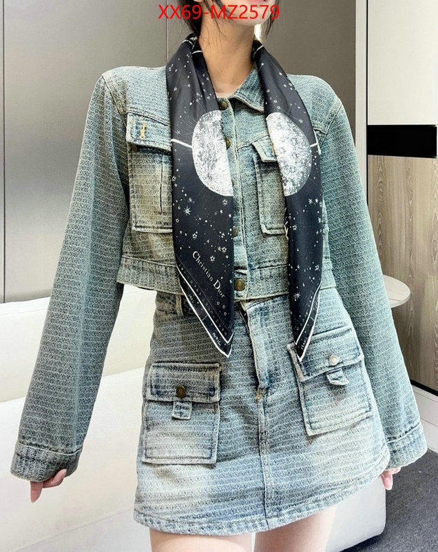 Scarf-Dior 2024 luxury replicas ID: MZ2579 $: 69USD