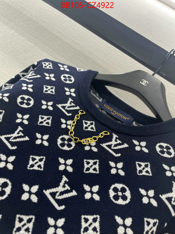 Clothing-LV best fake ID: CZ4922 $: 105USD