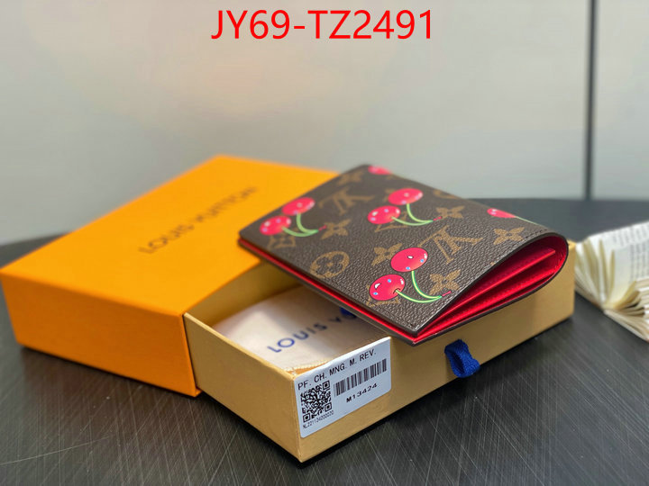 LV Bags(TOP)-Wallet shop now ID: TZ2491 $: 69USD,