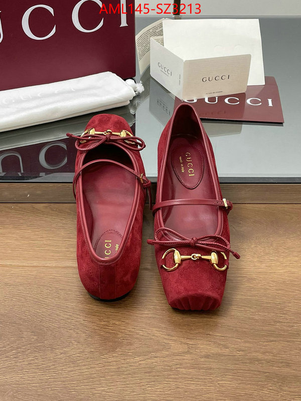 Women Shoes-Gucci fake high quality ID: SZ3213 $: 145USD