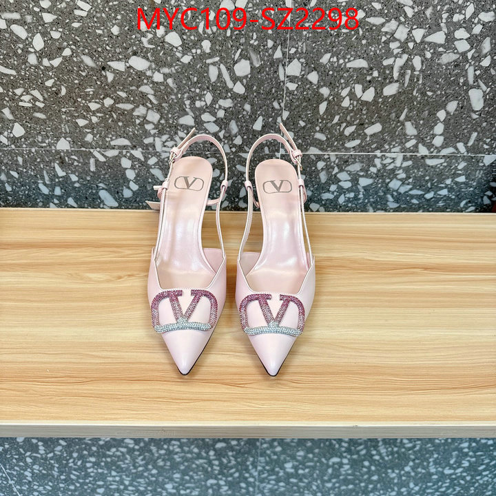 Women Shoes-Valentino high quality designer replica ID: SZ2298 $: 109USD