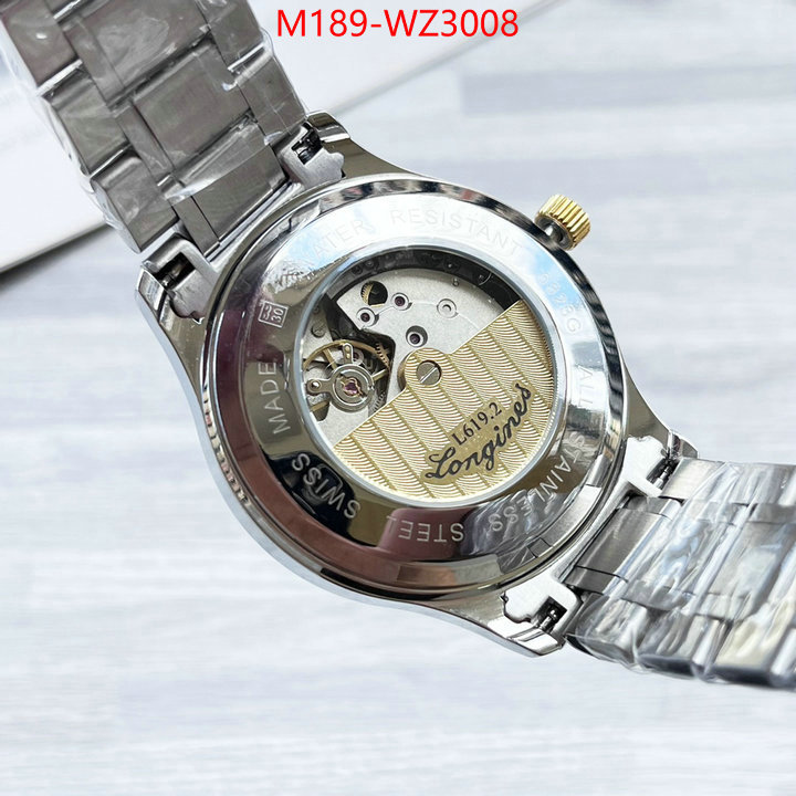 Watch(4A)-Longines the quality replica ID: WZ3008 $: 189USD-shoes yupoo Watch(4A)-Longines the quality replica ID: WZ3008 $: 189USD