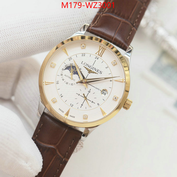 Watch(4A)-Longines wholesale designer shop ID: WZ3001 $: 179USD-shoes yupoo Watch(4A)-Longines wholesale designer shop ID: WZ3001 $: 179USD