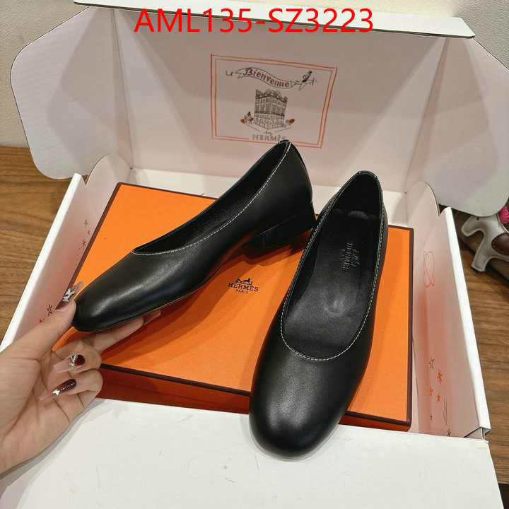 Women Shoes-Hermes high quality designer ID: SZ3223 $: 135USD