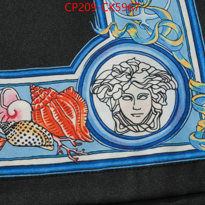 Clothing-Versace fashion replica ID: CK5967 $: 209USD
