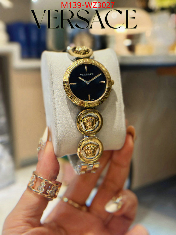 Watch(4A)-Versace 2024 luxury replicas ID: WZ3027 $: 139USD