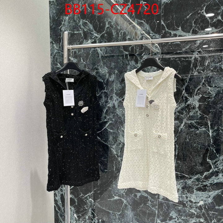 Clothing-Chanel high quality happy copy ID: CZ4720 $: 115USD
