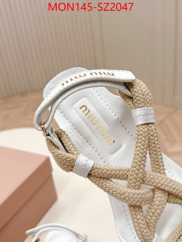 Women Shoes-Miu Miu where can you buy replica ID: SZ2047 $: 145USD