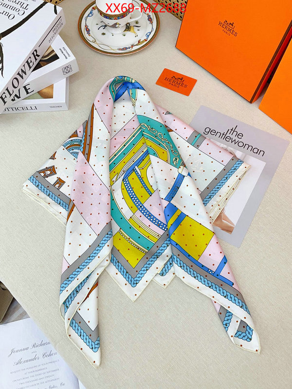 Scarf-Hermes shop cheap high quality 1:1 replica ID: MZ2688 $: 69USD