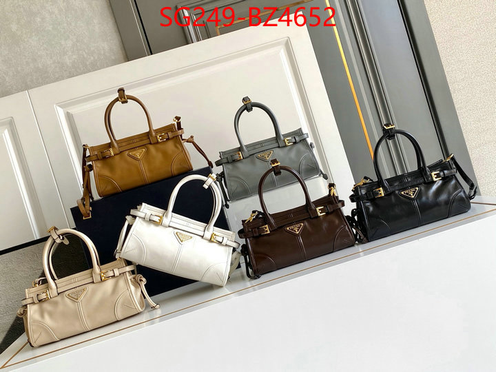 Prada Bags(TOP)-Handbag- fashion replica ID: BZ4652 $: 249USD,