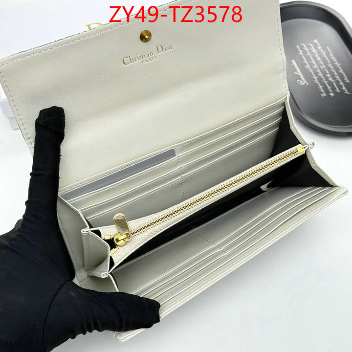 Dior Bags(4A)-Wallet- the best quality replica ID: TZ3578 $: 49USD,
