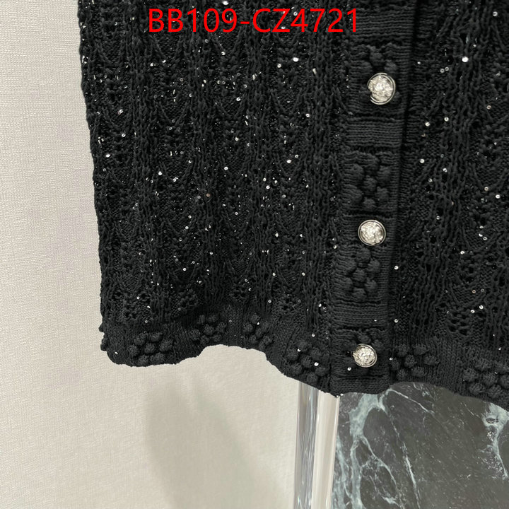 Clothing-Chanel best fake ID: CZ4721 $: 109USD