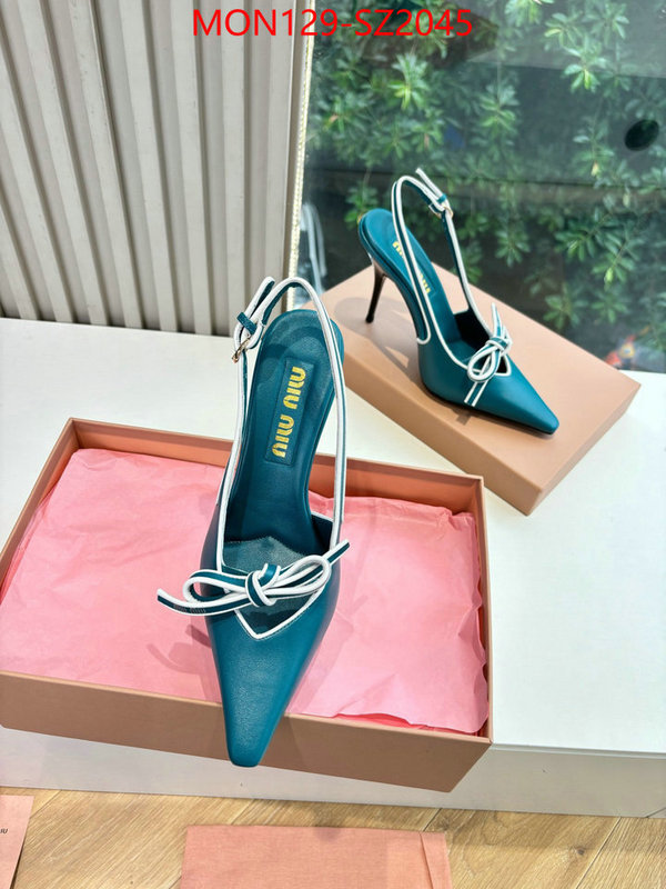 Women Shoes-Miu Miu practical and versatile replica designer ID: SZ2045 $: 129USD