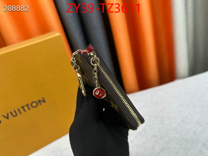 LV Bags(4A)-Wallet cheap ID: TZ3611 $: 39USD,