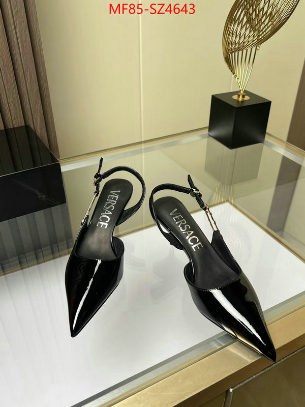 Women Shoes-Versace fake high quality ID: SZ4643 $: 85USD