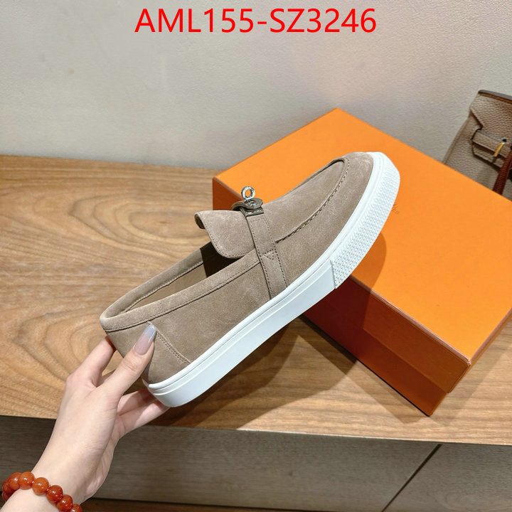 Men Shoes-Hermes replica wholesale ID: SZ3246 $: 155USD