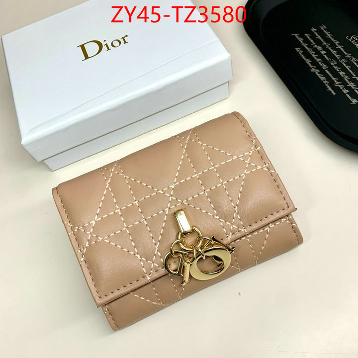 Dior Bags(4A)-Wallet- the quality replica ID: TZ3580 $: 45USD,