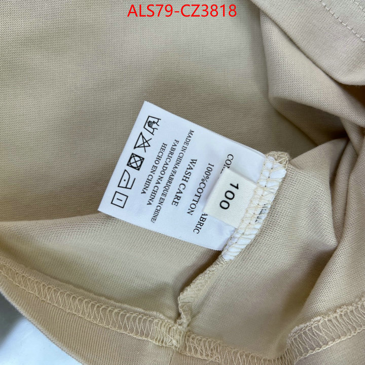 Kids clothing-Fendi unsurpassed quality ID: CZ3818 $: 79USD