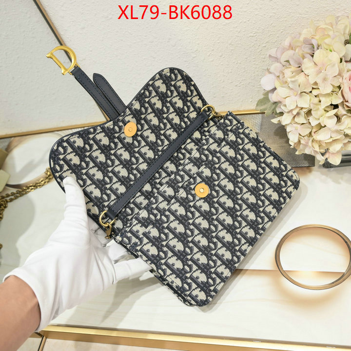 Dior Bags(4A)-Saddle- replica how can you ID: BK6088 $: 79USD,