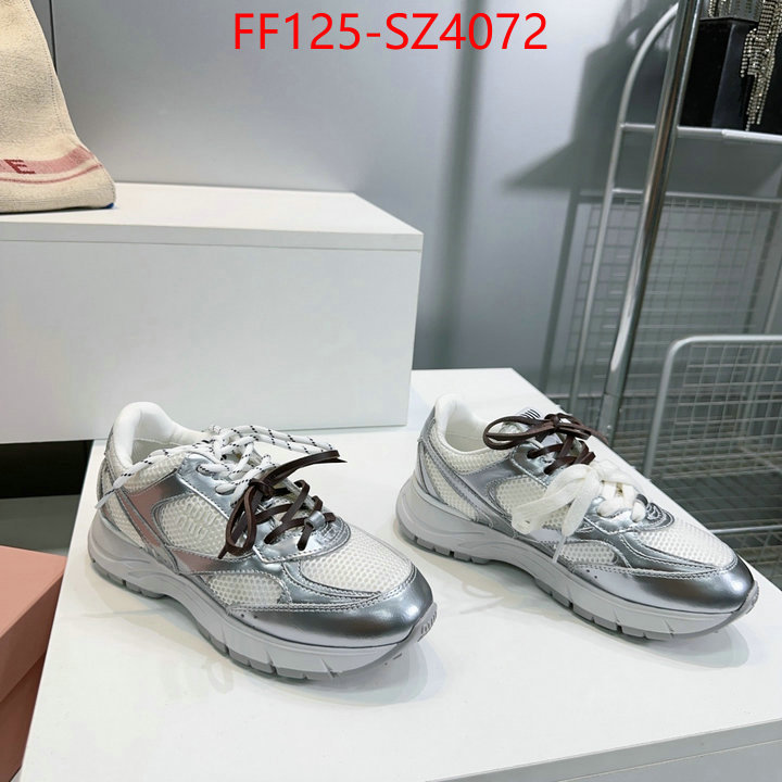 Women Shoes-Miu Miu best quality replica ID: SZ4072 $: 125USD