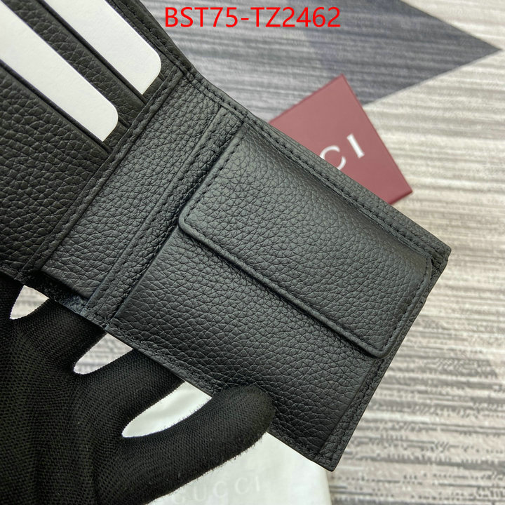 Gucci Bags(TOP)-Wallet- can you buy knockoff ID: TZ2462 $: 75USD,