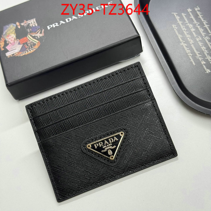 Prada Bags(4A)-Wallet wholesale ID: TZ3644 $: 35USD,