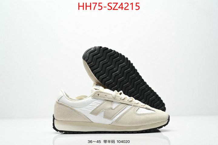 Men Shoes-New Balance where can you buy replica ID: SZ4215 $: 75USD