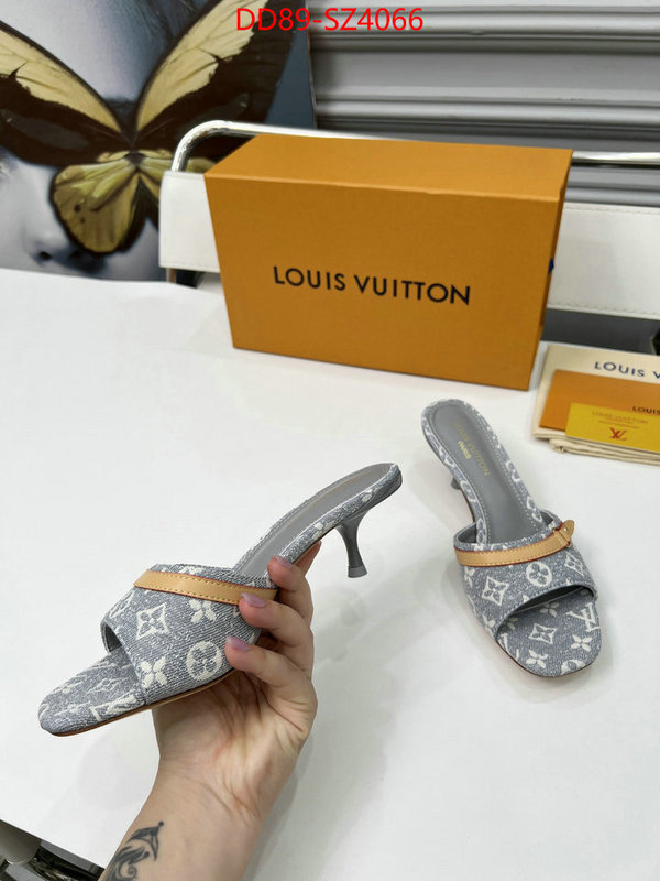 Women Shoes-LV luxury fashion replica designers ID: SZ4066 $: 89USD