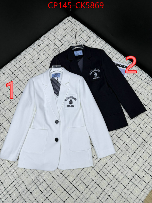 Clothing-Prada only sell high-quality ID: CK5869 $: 145USD