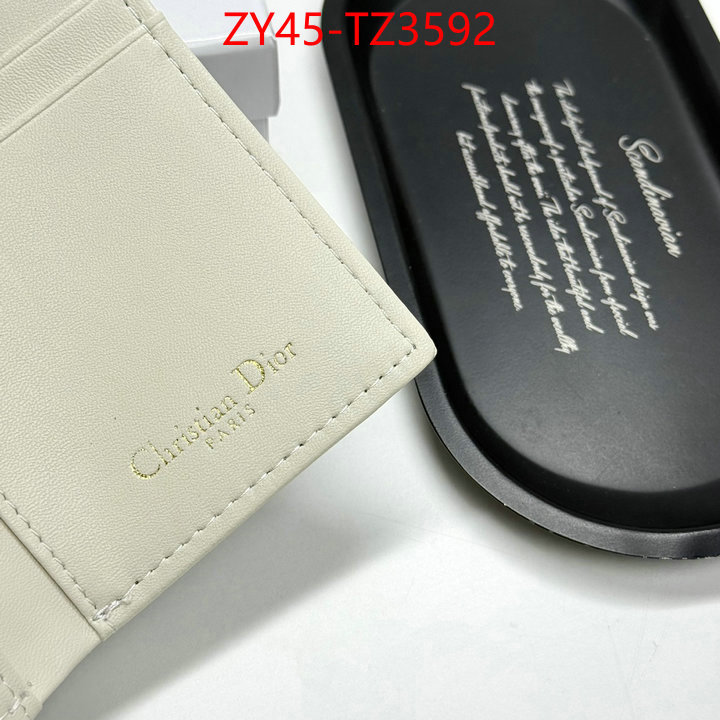 Dior Bags(4A)-Wallet- top quality website ID: TZ3592 $: 45USD,