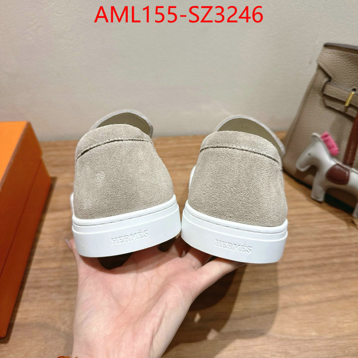 Men Shoes-Hermes replica wholesale ID: SZ3246 $: 155USD