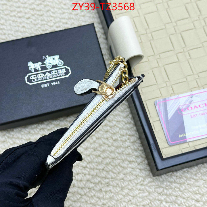 Coach Bags(4A)-Wallet high quality replica ID: TZ3568 $: 39USD,