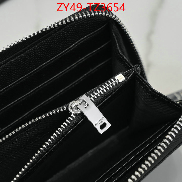 YSL Bags(4A)-Wallet- shop cheap high quality 1:1 replica ID: TZ3654 $: 49USD,