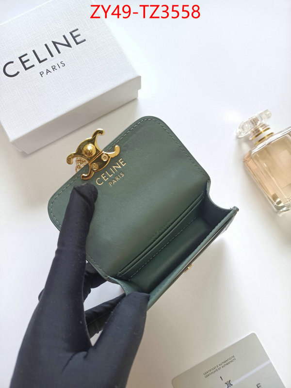 CELINE Bags(4A)-Wallet designer high replica ID: TZ3558 $: 49USD,