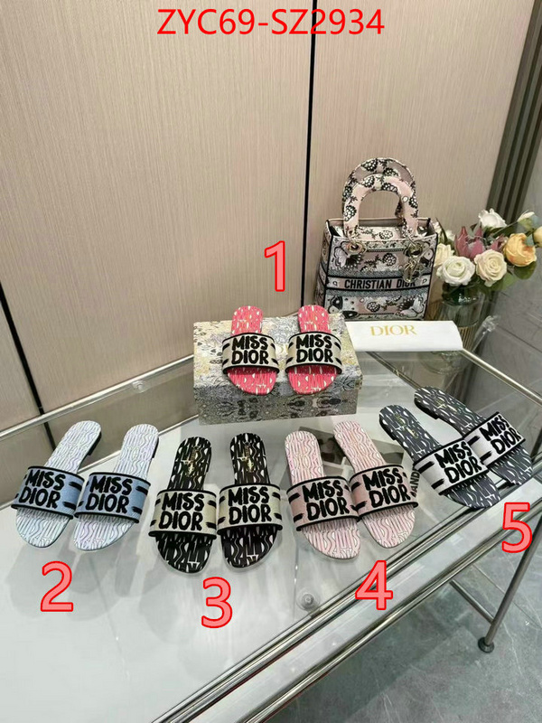Women Shoes-Dior wholesale imitation designer replicas ID: SZ2934 $: 69USD