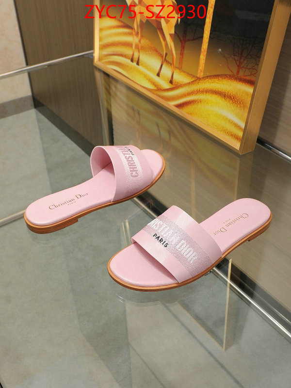 Women Shoes-Dior shop the best high authentic quality replica ID: SZ2930 $: 75USD