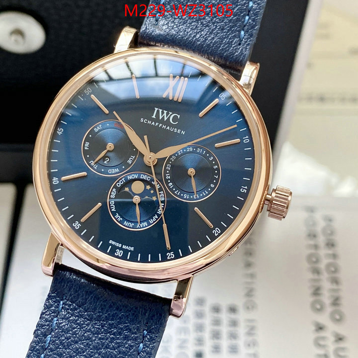 Watch(TOP)-IWC where to buy the best replica ID: WZ3105 $: 229USD