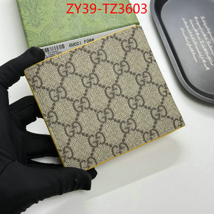 Gucci Bags(4A)-Wallet- 2024 replica wholesale cheap sales online ID: TZ3603 $: 39USD,