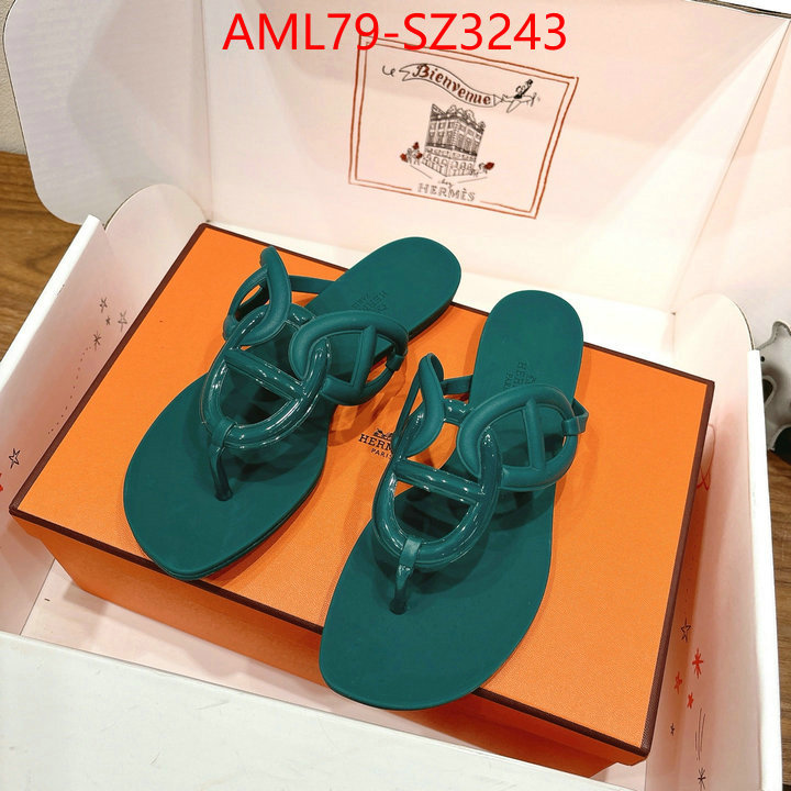 Women Shoes-Hermes designer 1:1 replica ID: SZ3243 $: 79USD