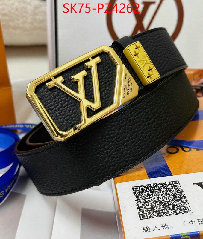 Belts-LV high quality happy copy ID: PZ4262 $: 75USD