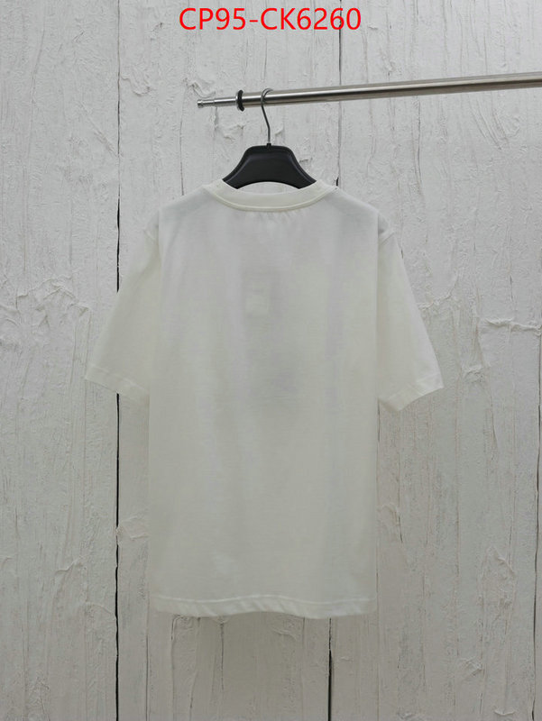 Clothing-Burberry quality replica ID: CK6260 $: 95USD