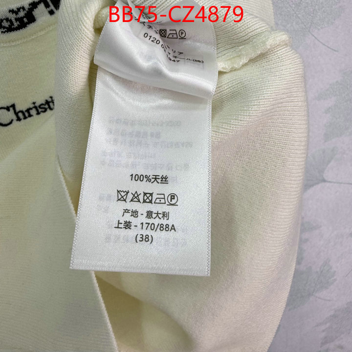Clothing-Dior best website for replica ID: CZ4879 $: 75USD
