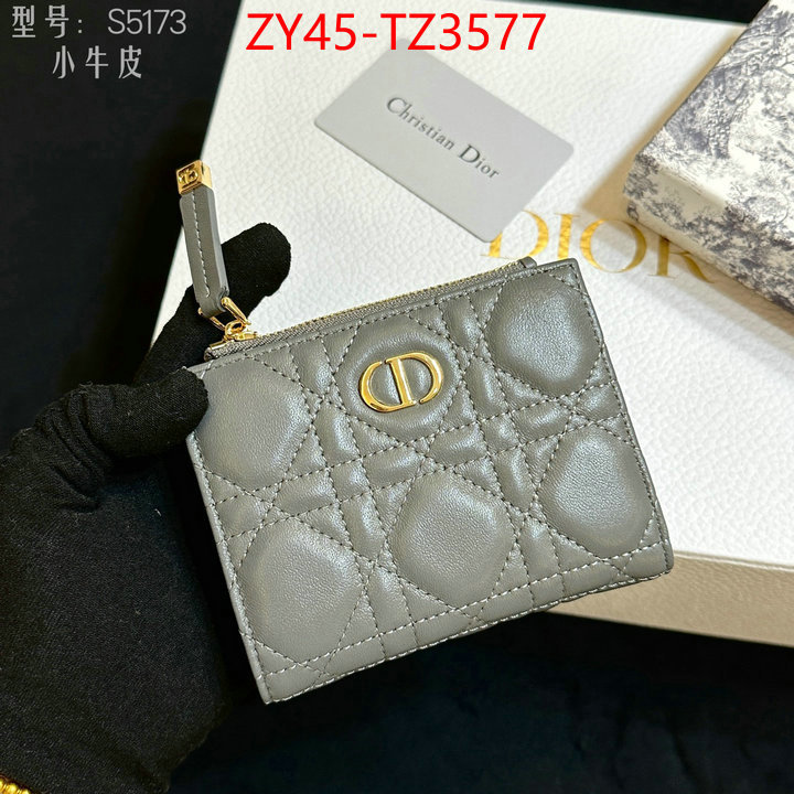 Dior Bags(4A)-Wallet- the highest quality fake ID: TZ3577 $: 45USD,