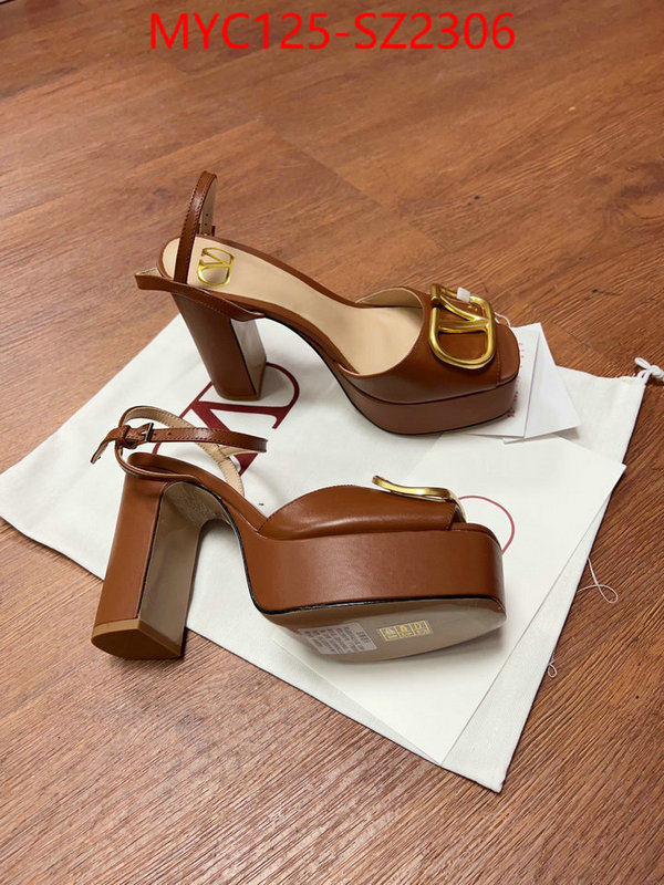 Women Shoes-Valentino best knockoff ID: SZ2306 $: 125USD