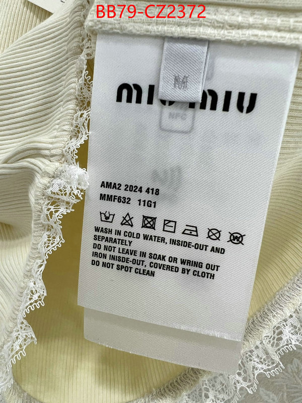 Clothing-MIU MIU is it ok to buy ID: CZ2372 $: 79USD
