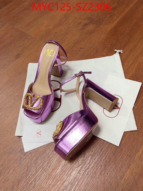 Women Shoes-Valentino best knockoff ID: SZ2306 $: 125USD