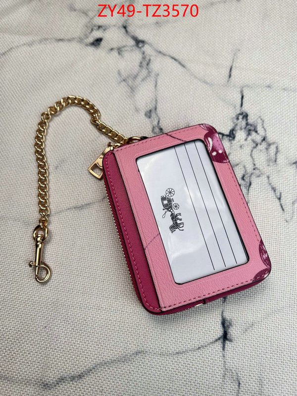 Coach Bags(4A)-Wallet perfect ID: TZ3570 $: 49USD,