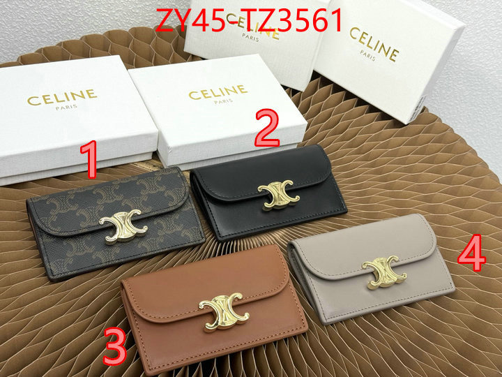 CELINE Bags(4A)-Wallet what is top quality replica ID: TZ3561 $: 45USD,