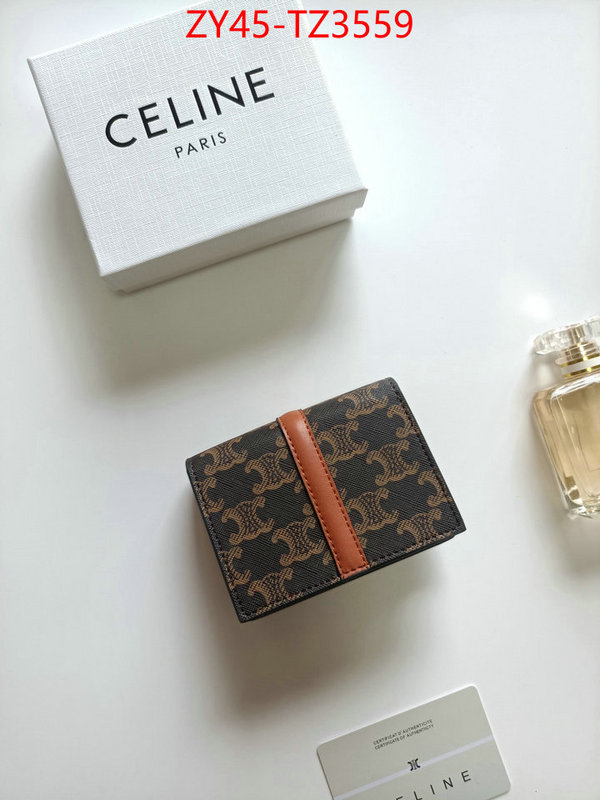 CELINE Bags(4A)-Wallet wholesale ID: TZ3559 $: 45USD,