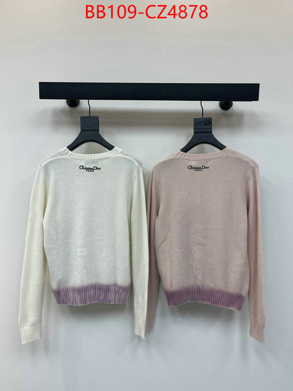 Clothing-Dior high-end designer ID: CZ4878 $: 109USD